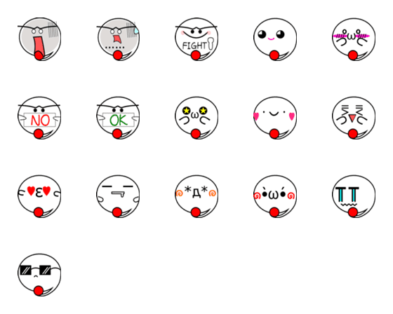 [LINE絵文字]Mr.Comma kawai's Emojiの画像一覧