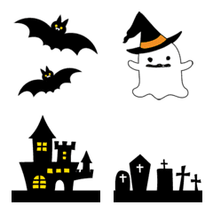 [LINE絵文字] ハロウィン2020【シンプル】の画像