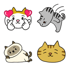 ねこchan絵文字の絵文字メイン画像