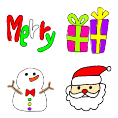 [LINE絵文字] ぽぽぽのクリスマス絵文字の画像