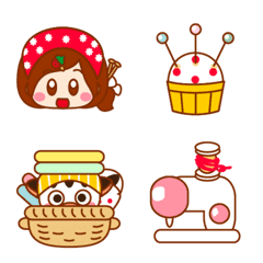 [LINE絵文字] Little Ming's Sewing Shop (Let's Sew)の画像