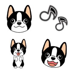 [LINE絵文字] マスコット犬ぼーちゃん絵文字の画像