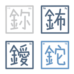 [LINE絵文字] Periodic Table 3の画像