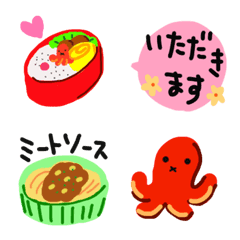 [LINE絵文字] 毎日のお弁当♡の画像