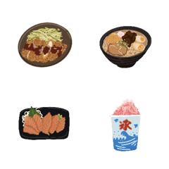 [LINE絵文字] Want to eat (Japan)の画像