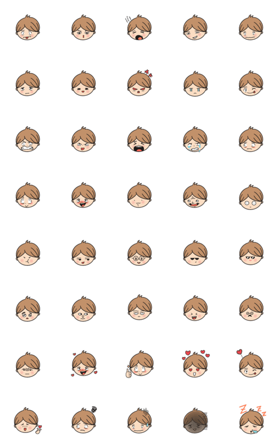 [LINE絵文字]Dart Boyの画像一覧