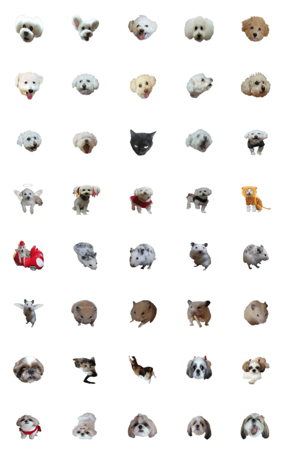 [LINE絵文字]my family emoji1の画像一覧