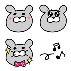 [LINE絵文字] クマー？なえもじの画像