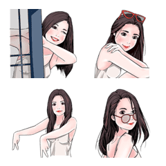 [LINE絵文字] Sexy Kiwi Cute 2 (Emoji)の画像