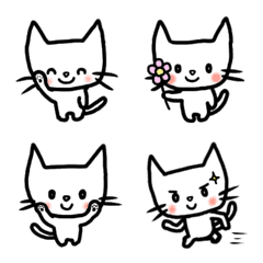 [LINE絵文字] ◾ミャオン 全身で表す感情の画像
