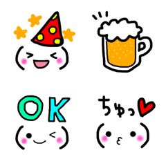 [LINE絵文字] 毎日使いたい可愛い絵文字♡の画像