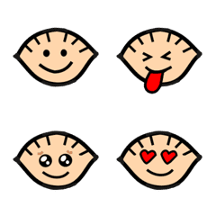 [LINE絵文字] ぎょうざ君の画像