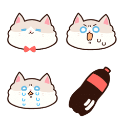 [LINE絵文字] コーラ猫の画像