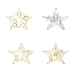 [LINE絵文字] STAR SNOW PATTERN 03の画像