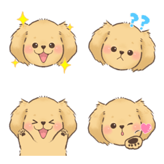もふもふ♡ダックスの絵文字メイン画像