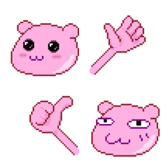[LINE絵文字] momoso's pixel emojiの画像