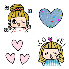 [LINE絵文字] 色んな大人可愛い絵文字1008シンプルの画像