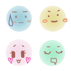 [LINE絵文字] ほんわかの画像