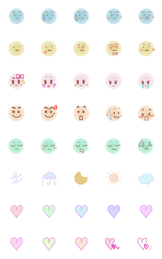 [LINE絵文字]ほんわかの画像一覧