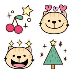 [LINE絵文字] ねこさん♡冬の画像