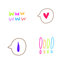 シンプル ハッピーな気分の絵文字メイン画像