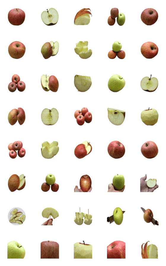 [LINE絵文字]りんごの画像一覧