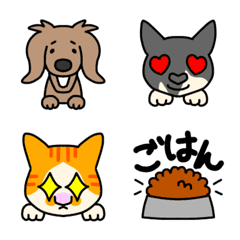 [LINE絵文字] かわいい犬猫の画像