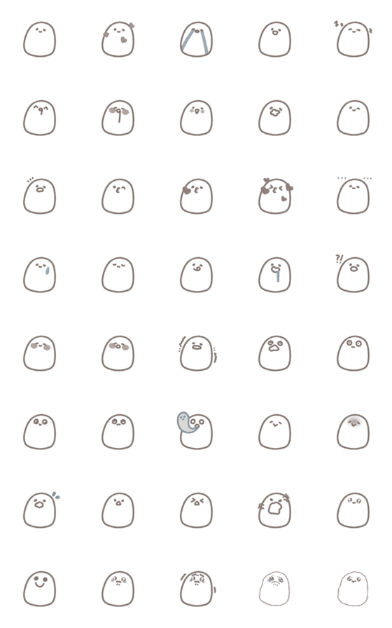 [LINE絵文字]Small potato emojiの画像一覧