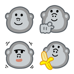 うほうほゴリラ絵文字3の絵文字メイン画像