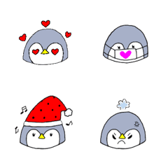 [LINE絵文字] ペンギンシリーズの絵文字の画像