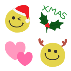 ニコちゃん★クリスマス＆新年の絵文字メイン画像