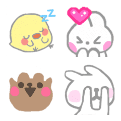 [LINE絵文字] 手描きかわいいスタンプの画像