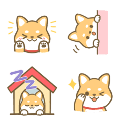 [LINE絵文字] 柴犬くん絵文字の画像