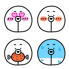 あざらしのアザラ 毎日使える絵文字の絵文字メイン画像