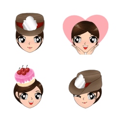 [LINE絵文字] Cute police emojiの画像