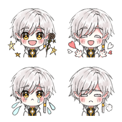 Keith's emoji setの絵文字メイン画像