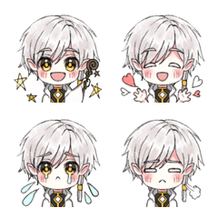 [LINE絵文字] Keith's emoji setの画像