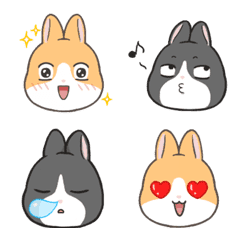 [LINE絵文字] Sweet potato rabbite(emoji)の画像
