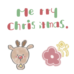 [LINE絵文字] シンプル♡Xmasの画像