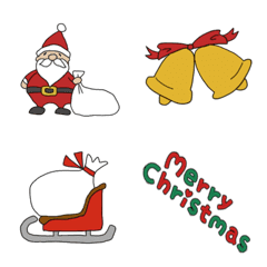 [LINE絵文字] 毎年使えるクリスマスキュン絵文字の画像