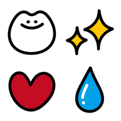 [LINE絵文字] Gnocchi and Emojiの画像
