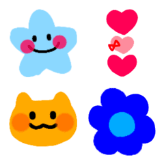 [LINE絵文字] 気持ちが伝わる★可愛い絵文字★2の画像