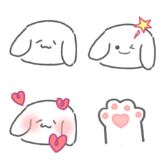[LINE絵文字] たれみみもちうさの画像