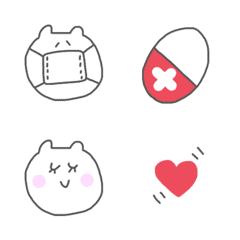 [LINE絵文字] nnnk simple emoji 4の画像
