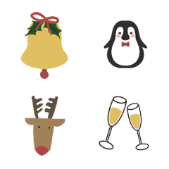 [LINE絵文字] Merry Christmas Cuteの画像