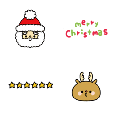 [LINE絵文字] メリークリスマス絵文字☆の画像