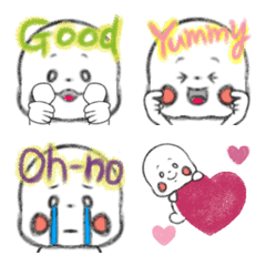 [LINE絵文字] もっちゃんの絵文字の画像