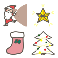 [LINE絵文字] カラフル☆Christmas！！【絵文字】の画像