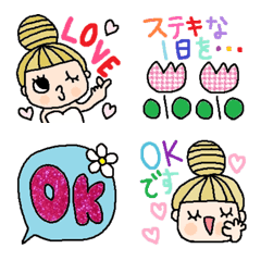[LINE絵文字] 色んな大人可愛い絵文字1099シンプルの画像