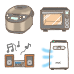 家電 電化製品の絵文字メイン画像